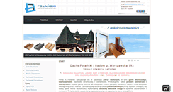 Desktop Screenshot of dachy-radom.pl